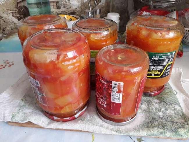 Закатываем лечо с перцем на зиму