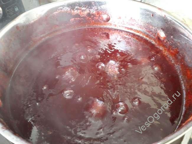 Делаем блендером пюре из увареных слив