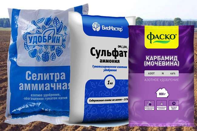 Удобрения содержащие азот