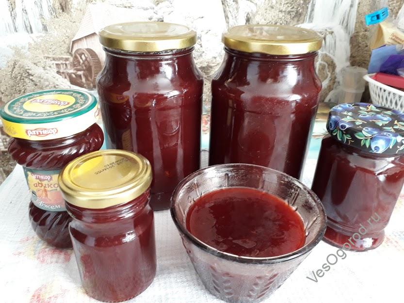 Сливовый джем без косточек рецепт на зиму