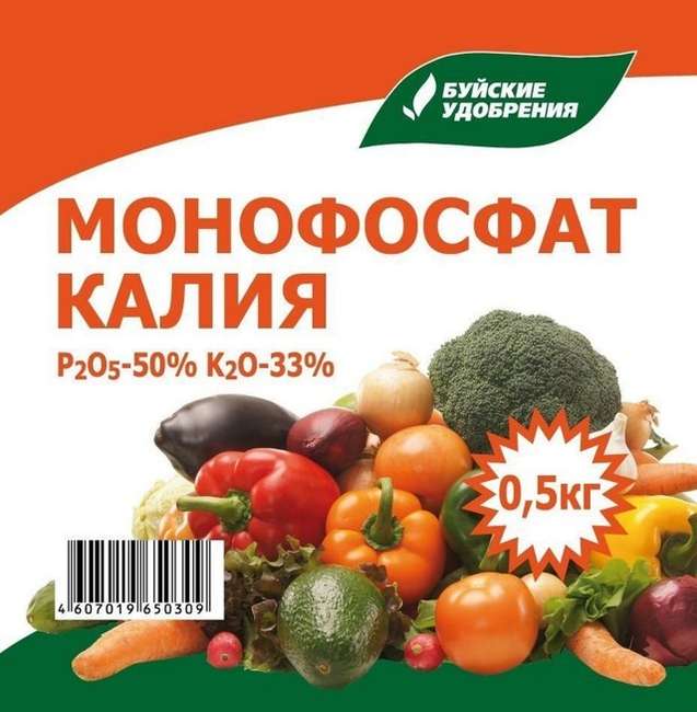 Монофосфат калия для томатов