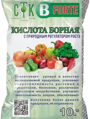 Борная кислота как удобрение